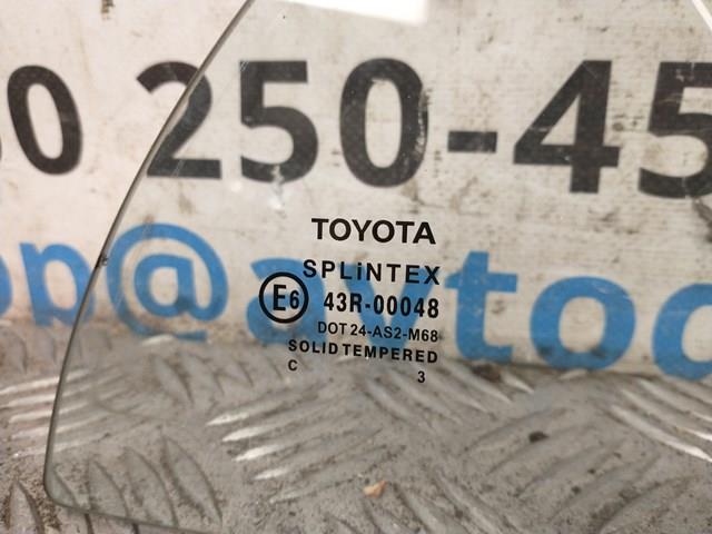 6812305050 Toyota стекло-форточка двери задней правой