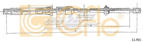 Тросик газа Adriauto 130335