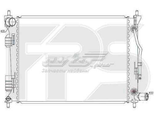 HYA2276 AVA radiador de esfriamento de motor