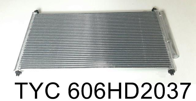 Радиатор охлаждения кондиционера TYC 606HD2037