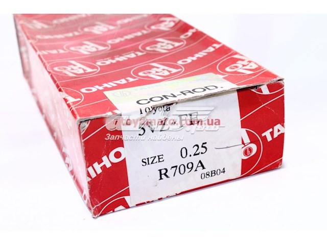 R709A025 Taiho folhas inseridas de cambota de biela, kit, 1ª reparação ( + 0,25)