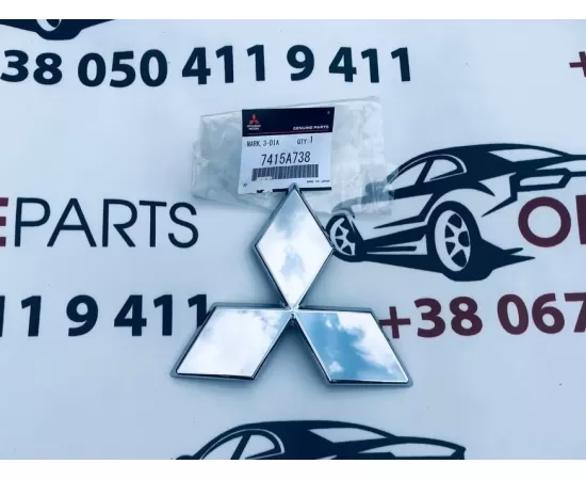 Купить 7415A738 Mitsubishi Эмблема решетки радиатора