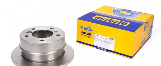 Купить 230491 Metelli Диск тормозной задний