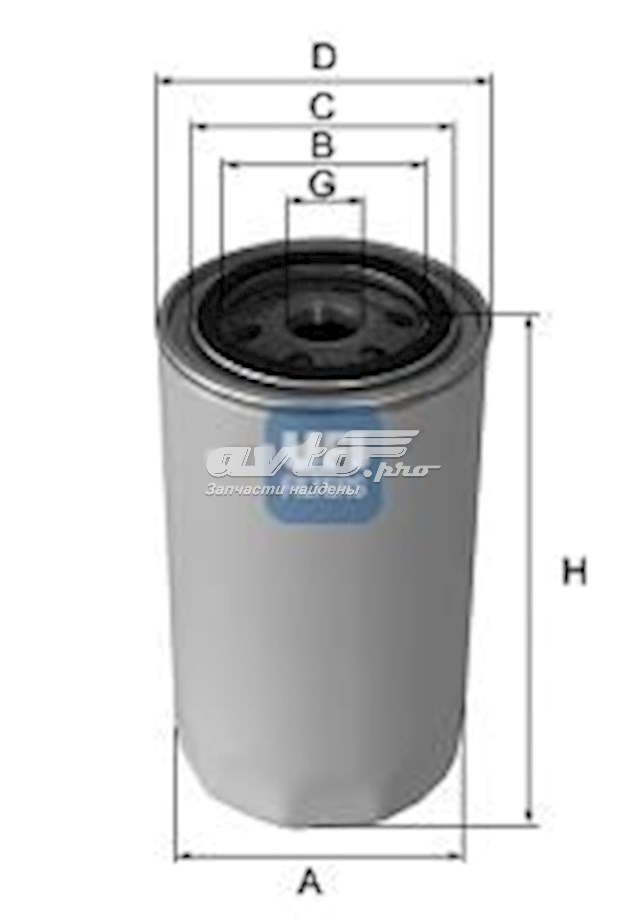 Фильтр гидравлической системы UFI 2310601