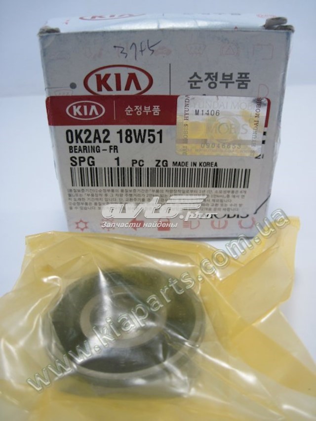 Подшипник генератора HYUNDAI 0K2A218W51