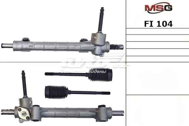 51681 Metalcaucho cremalheira da direção