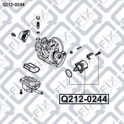 Регулятор холостого хода Q2120244 Q-fix