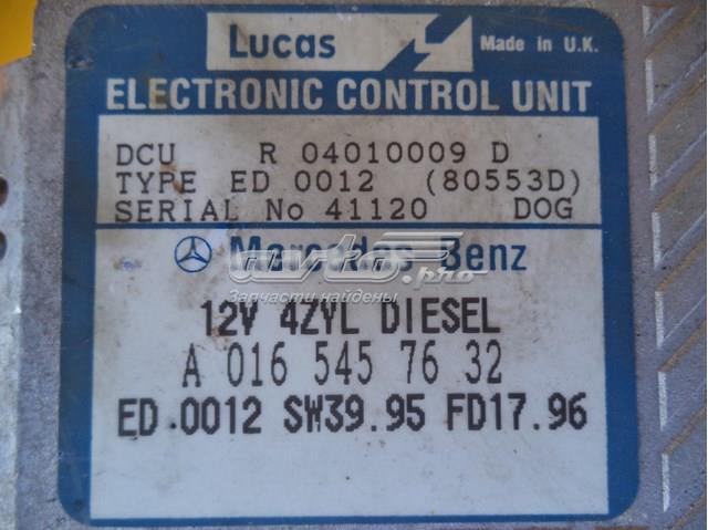 A0165457632 Mercedes módulo de direção (centralina eletrônica de motor)