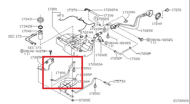  17406AV700 Nissan