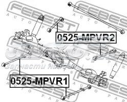 Рычаг задней подвески продольный 0525MPVR2 Febest