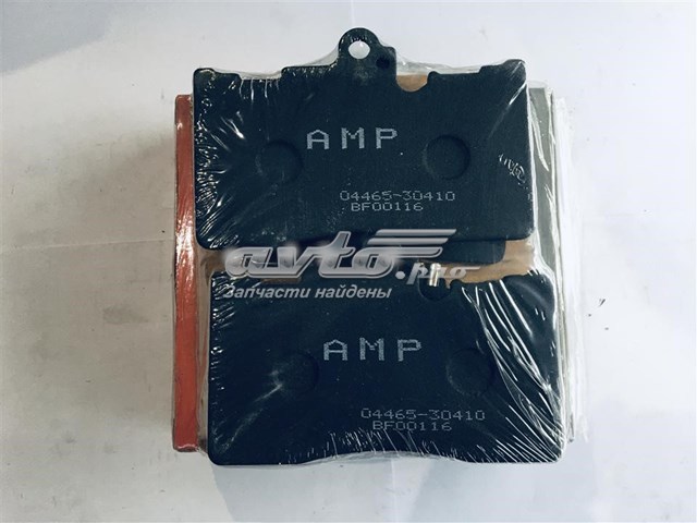 Колодки тормозные передние дисковые AMP BF00116