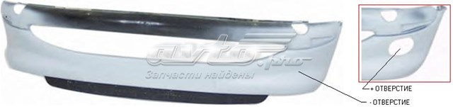 Передний бампер FP5507903 FPS