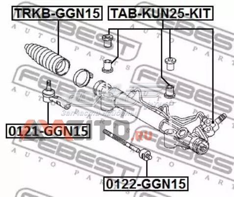 Сайлентблок крепления рулевой рейки FEBEST TABKUN25KIT