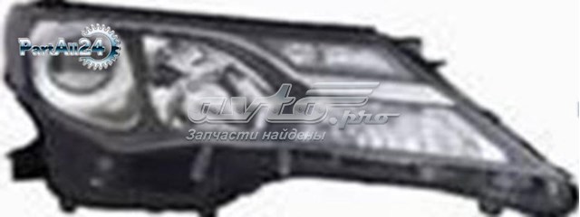 Фара правая Depo/Loro/Abakus 21211W1RLEHM2