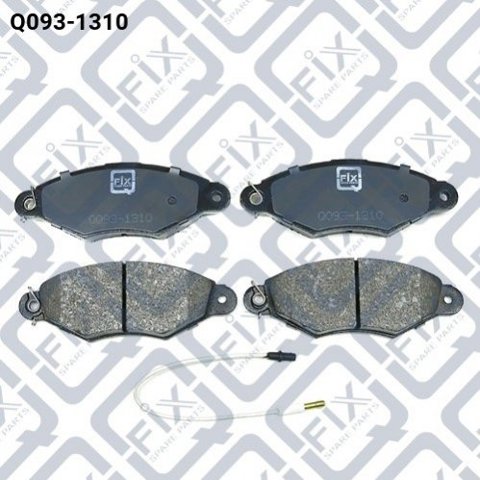 Колодки Q-fix Q0931310 цена, от 16.43 USD
