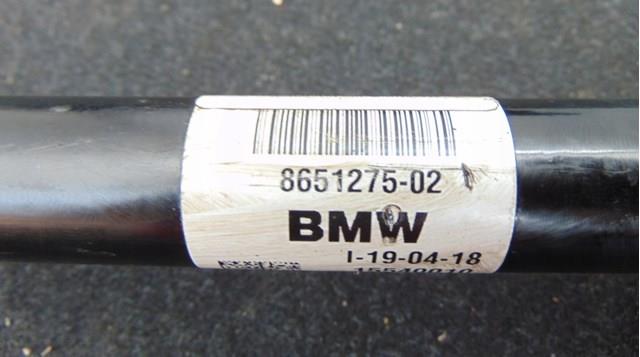 8651275 BMW Полуось передняя левая