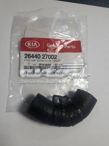 2644027002 Hyundai/Kia mangueira (cano derivado do sistema de esfriamento)