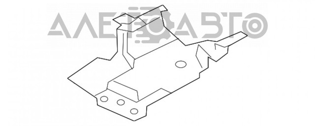 215785BC0B Nissan/Infiniti Воздуховод радиатора верхний