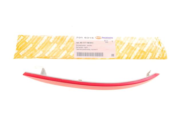 Отражатель бампера заднего правый Autotechteile 7016315 цена, от 11.26 USD