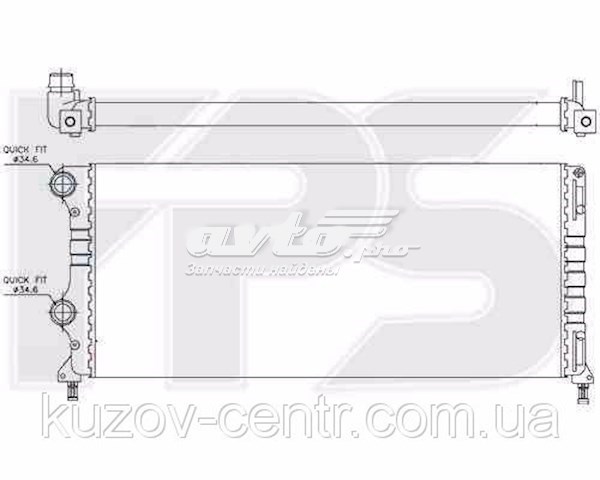FP26A112 FPS Радиатор основной