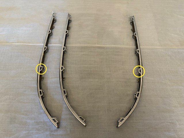 Молдинг бампера заднего левый VAG 5618534592ZZ