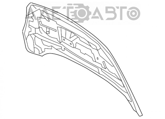 Капот FPS FP2830280 цена, от 238.24 USD