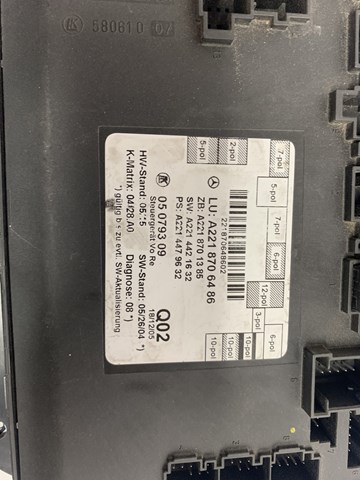2218706486 Mercedes 