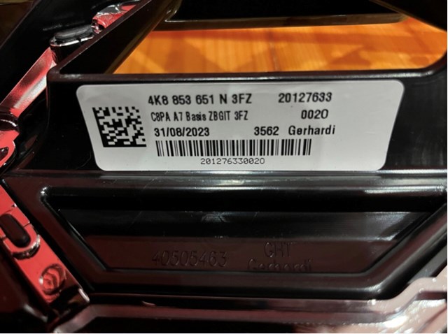 Облицовка радиатора VAG 4K8853651N цена, от 338.60 USD