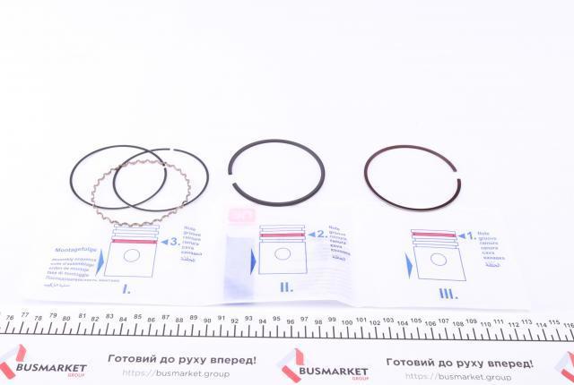 Комплект поршневых колец на 1 цилиндр, STD NE/NPR 120050003400