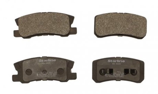 Колодки дисковые  Starline BDS220 цена, от 13.30 USD