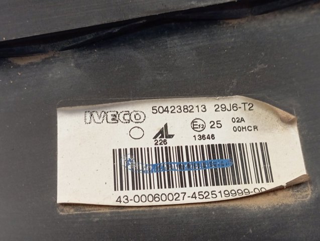 Купить 504238213 Iveco Фара левая передняя
