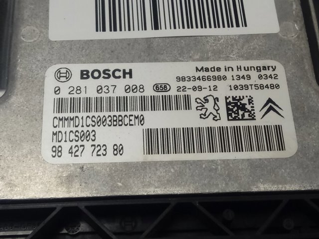 9842772380 Peugeot/Citroen 