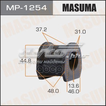 Втулка стабилизатора переднего Masuma MP1254