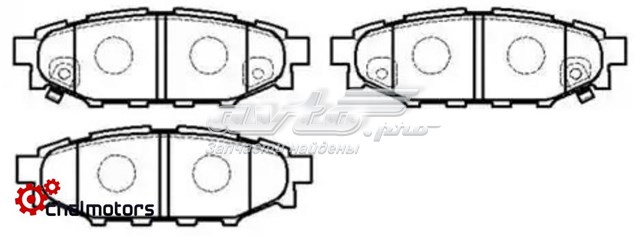 Колодки дисковые  HSB HP8433 цена, от 25.28 USD