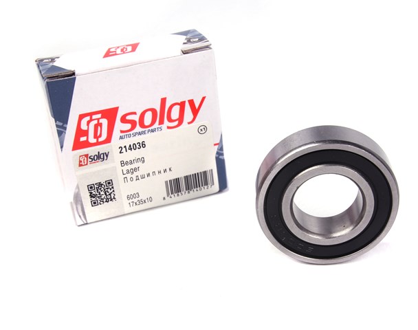214036 Solgy Подшипник для генератора