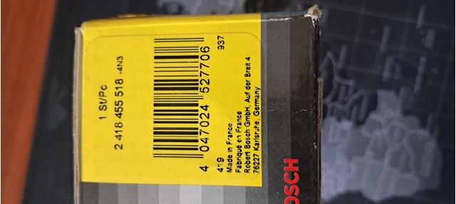 Плунжерная пара ТНВД 2418455518 Bosch