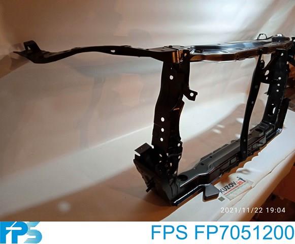 Suporte do radiador montado (painel de montagem de fixação das luzes) FPS FP7051200