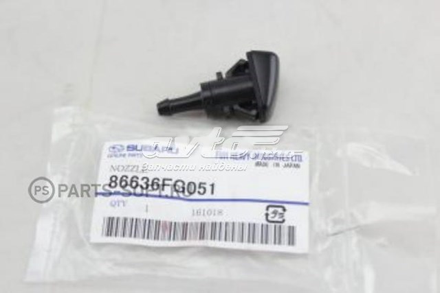 86636FG051 Subaru injetor de fluido para lavador de pára-brisas