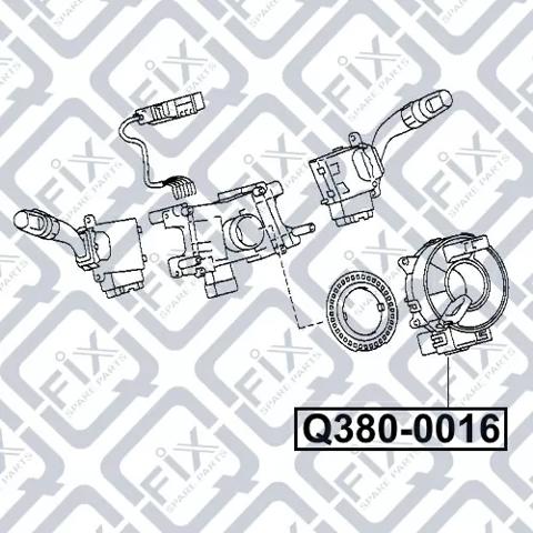 Подрулевой шлейф Q-fix Q3800016
