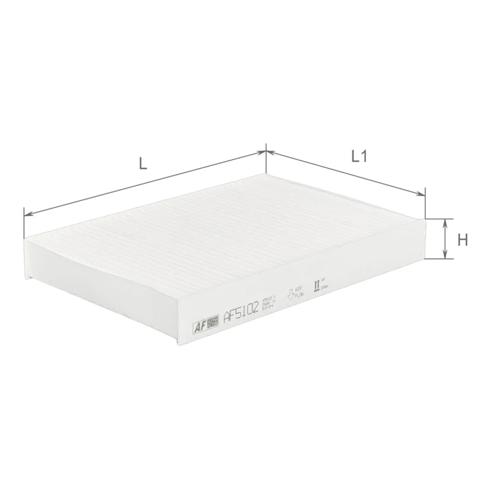 Купить AF5102 Alpha Filter Фильтр салона угольный
