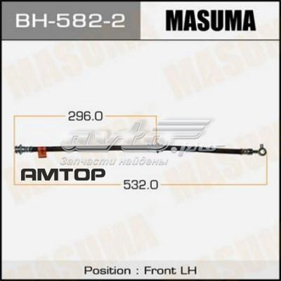 Шланг тормозной передний, левый Masuma BH5822 цена, от 15.74 USD