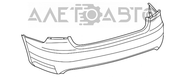 Бампер задний FPS FP7442950P цена, от 95.26 USD