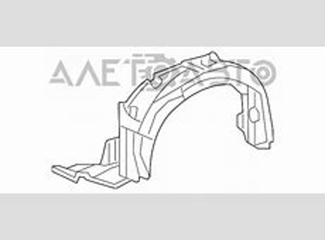 Правый подкрылок переднего крыла FPS FP8154386 цена, от 23.45 USD