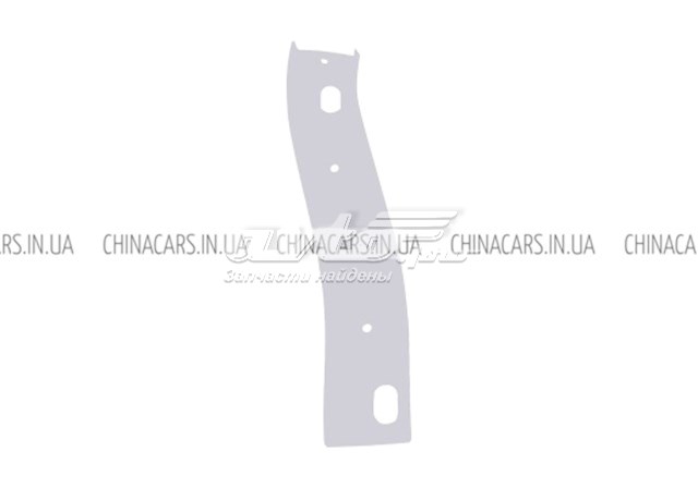 Consola esquerda do pára-choque traseiro para Chery Kimo (A1, S12)