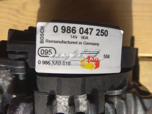 Генератор 986047250 Bosch