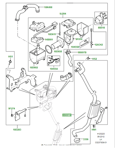 LR036322 Land Rover 