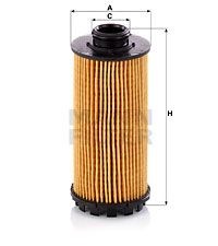 HU7051Z Mann-Filter Масляный фильтр двигателя