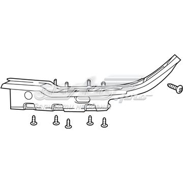 Consola (adaptador) de fixação da luz dianteira direita para Jeep Compass (MP)