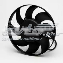 2103130801010 Lada ventilador elétrico de esfriamento montado (motor + roda de aletas)