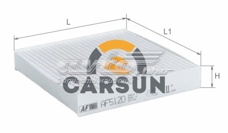 Фильтр салона AF5120 Alpha Filter